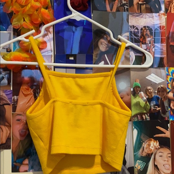 garage yellow small crop top - Picture 2 of 2